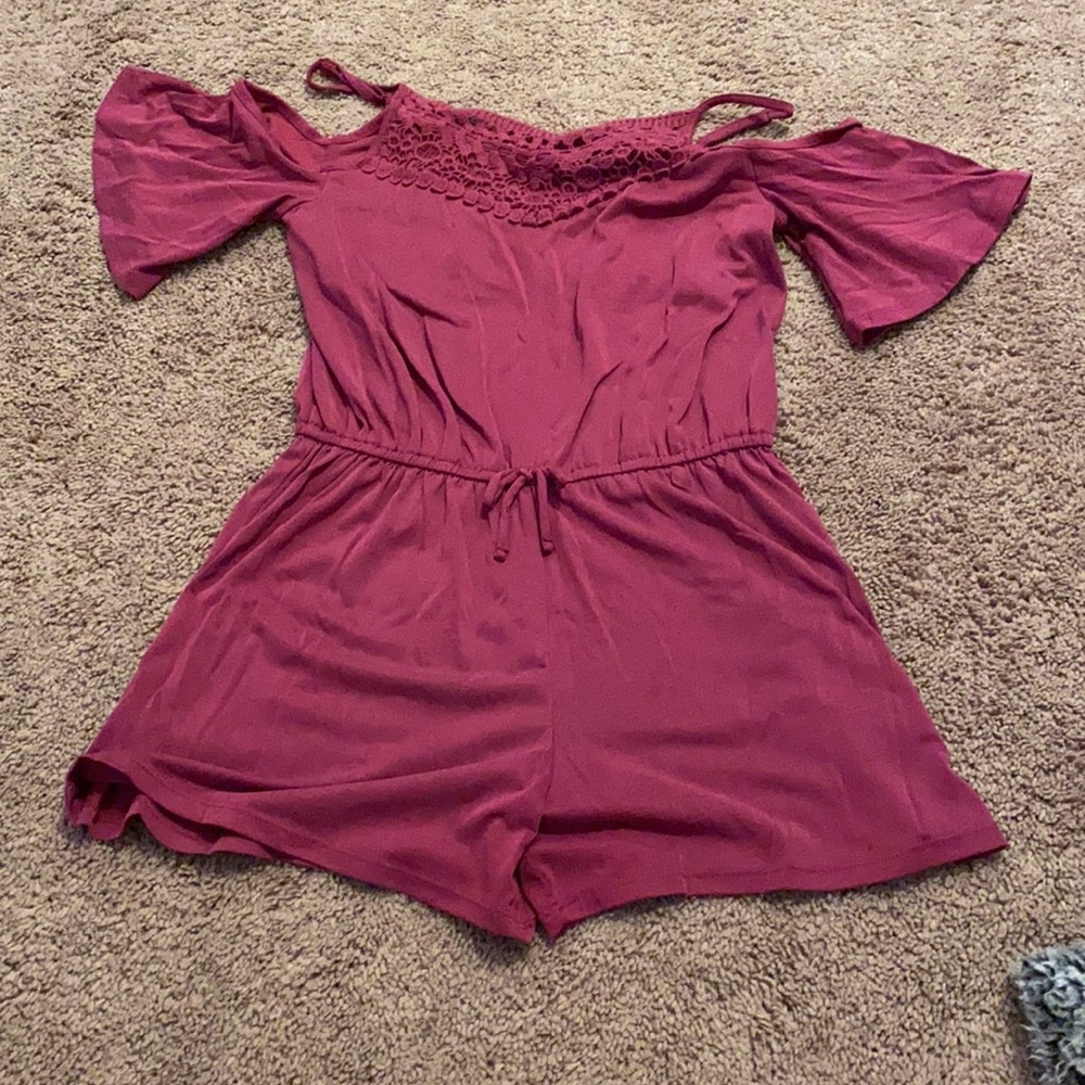 MUDD purple romper